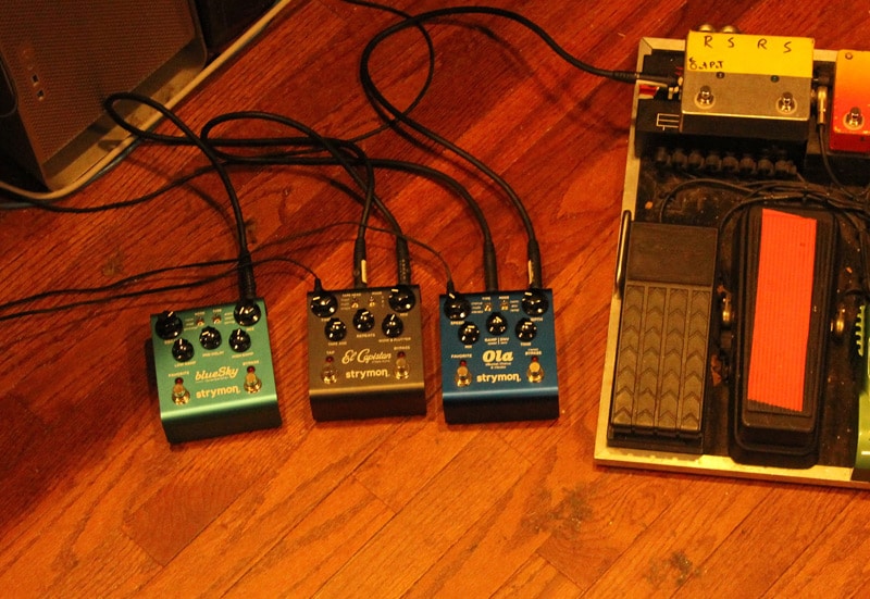 Lyle Workman's Strymon pedals