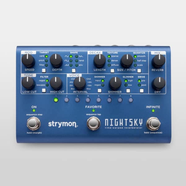 NightSky - Time-Warped Reverberator - Experimental Reverb Pedal