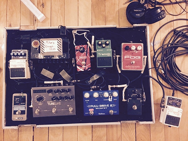 Mike Gavrailoff pedalboard