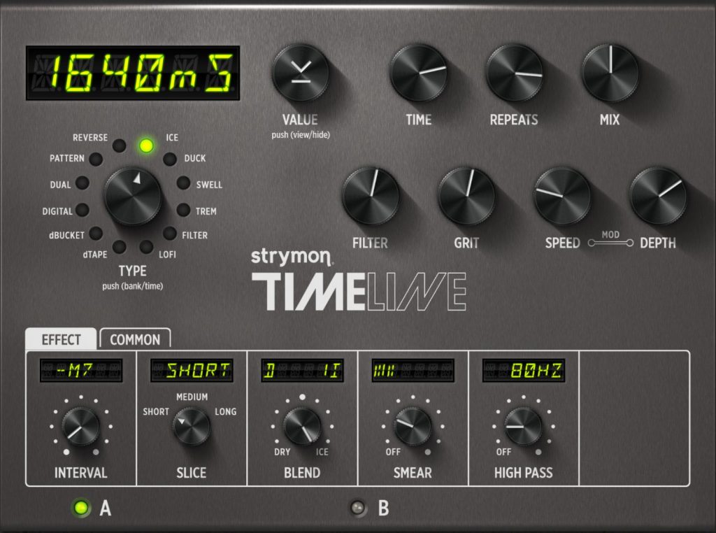 Strymon TimeLine Preset: Randomiced