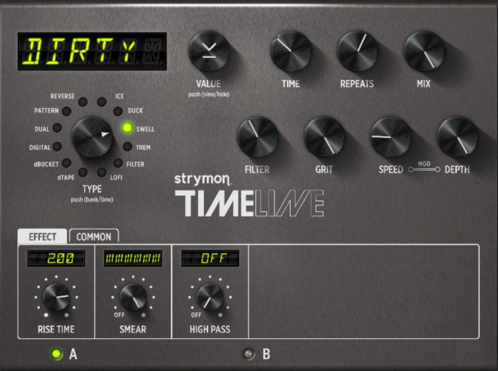 Joel Gilardini TimeLine preset DIRTY SWELLS