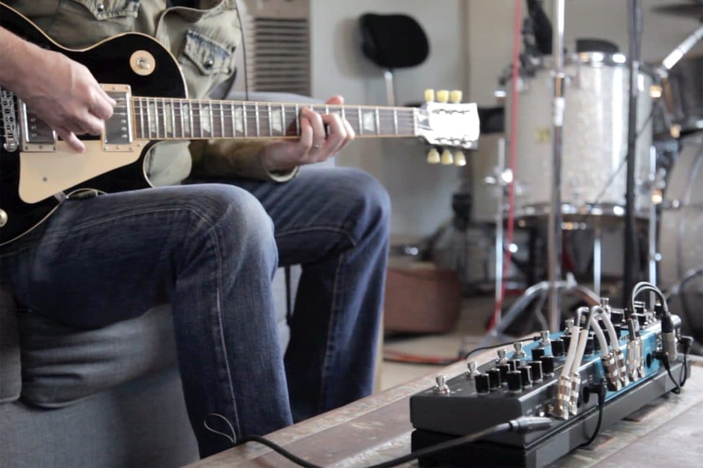 Strymon Iridium amp & IR cab in studio